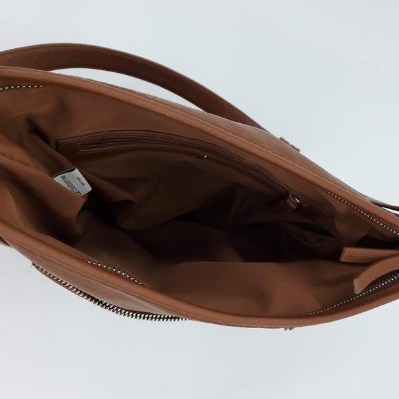 Liz Claiborne Zippered Faux Leather Crossbody - Picture 4 of 9